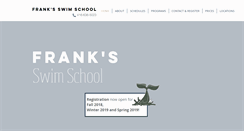 Desktop Screenshot of franksswimschool.com