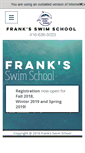 Mobile Screenshot of franksswimschool.com